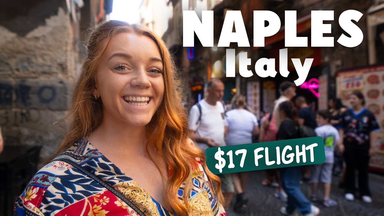 We Took the Cheapest Flight to Naples, Italy!