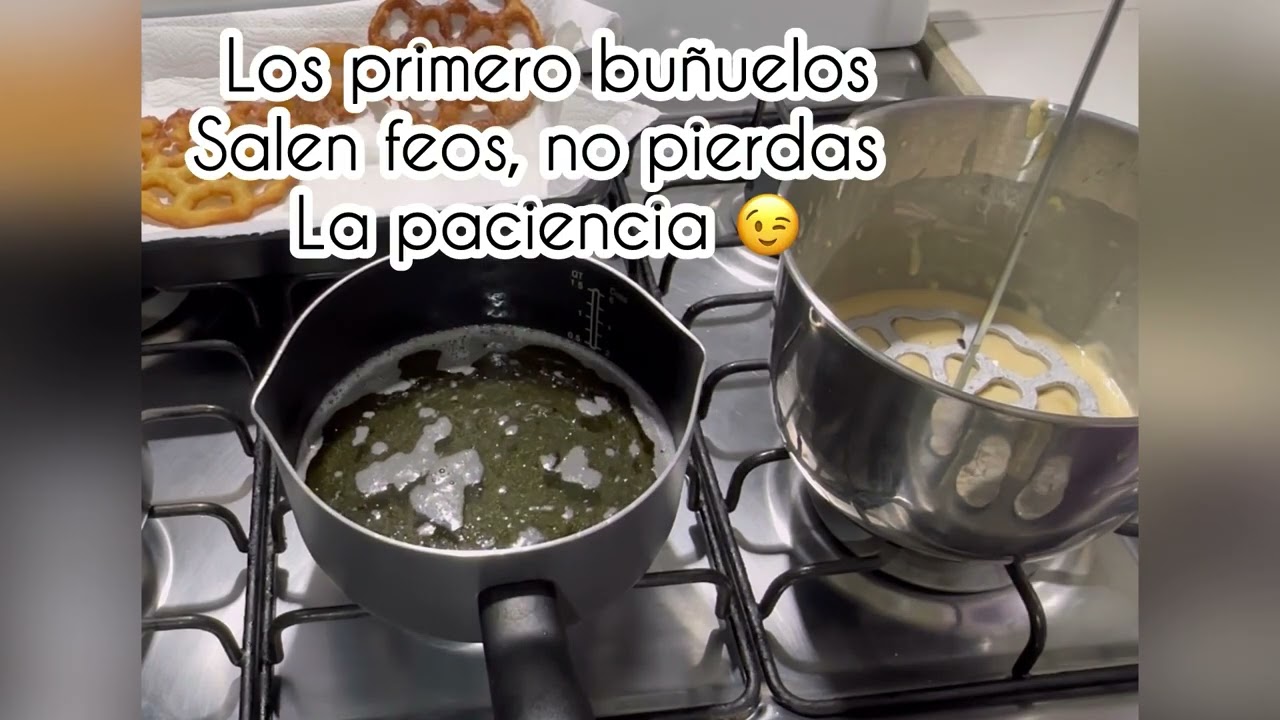 Buñuelos( receta de mi abuela )