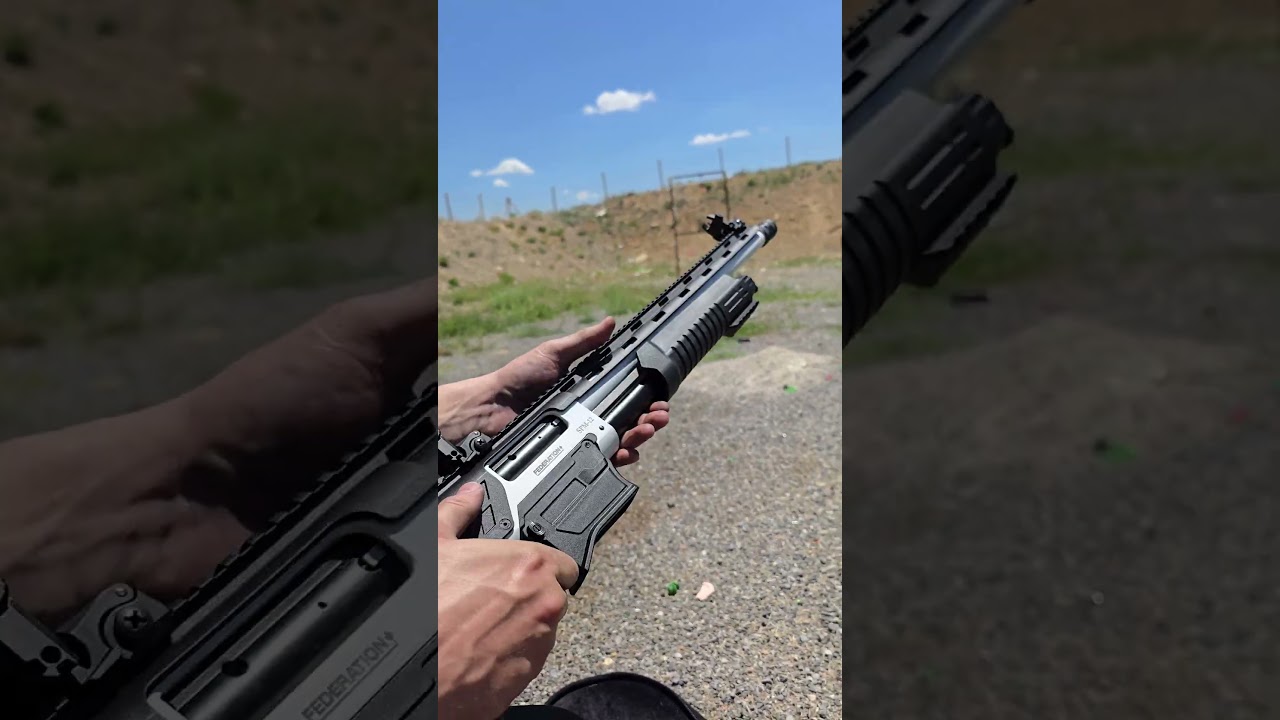 Mag Fed 12 Gauge in Action