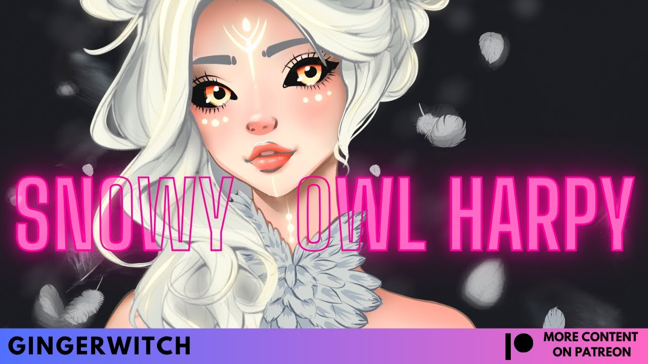 ASMR | Snowy Owl Harpy Ep.2 Sweet Kisses, Sharp Talons | Monster Girlfriend Roleplay