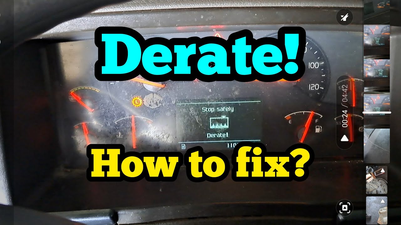 How to fix Derate Coolant level low #volvo #coolingsystem #danilotroubleshooter
