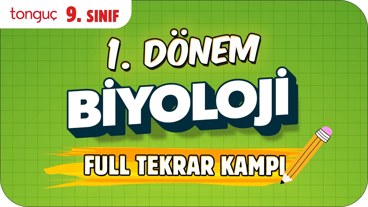 9. Sınıf Biyoloji 1. Dönem Full Tekrar 🔃 #2026