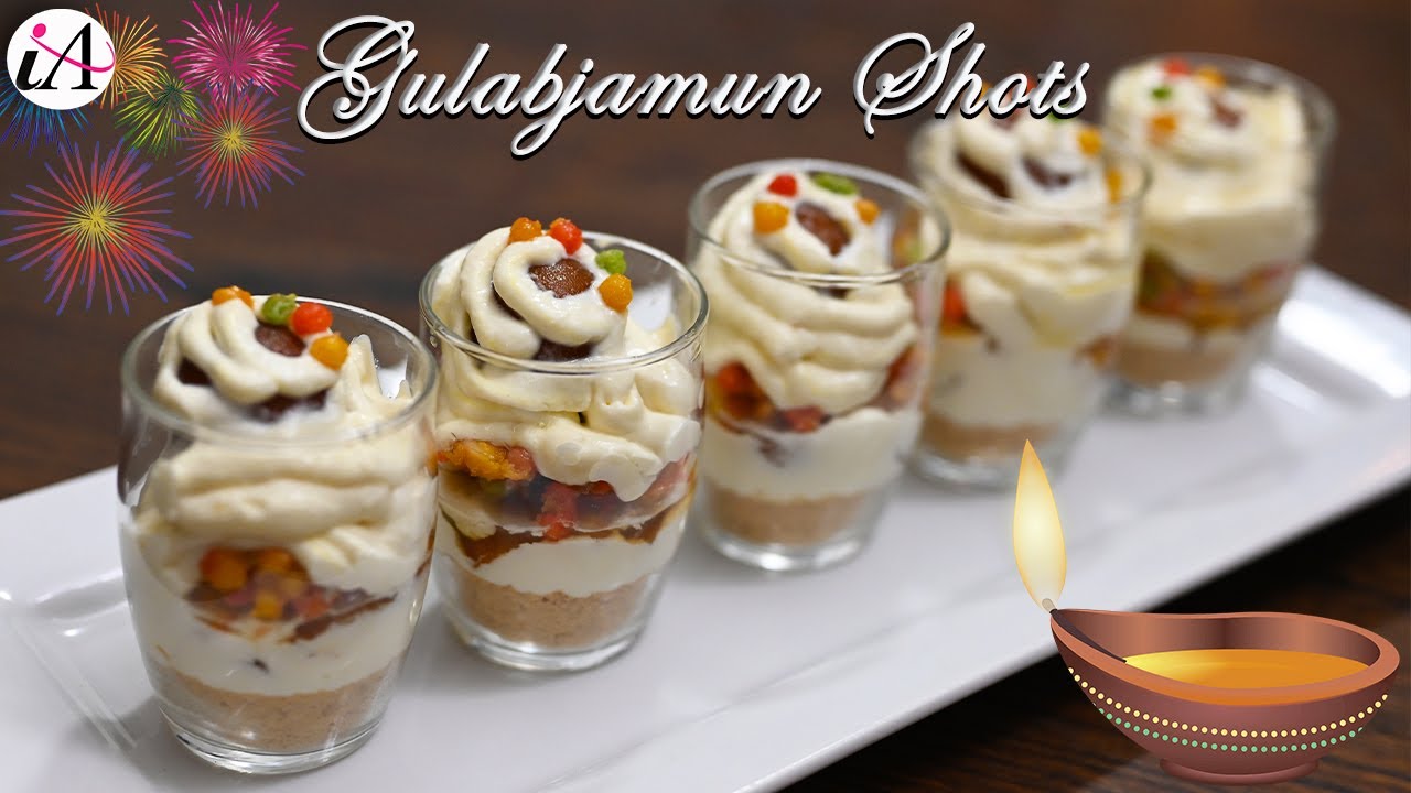 Gulab Jamun Shots | Festive Recipe | Diwali Special Desert