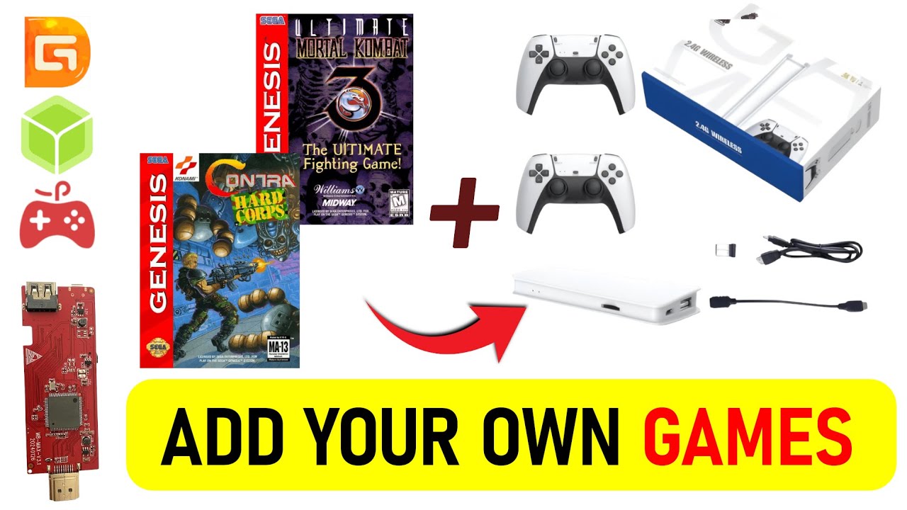 How To Add Games to  Your Gamestick 4K PRO | LITE