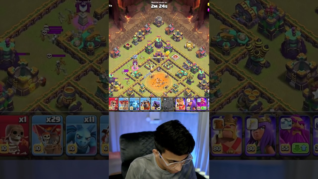 TH14 Easy Lavaloon Army (Clash of Clans)