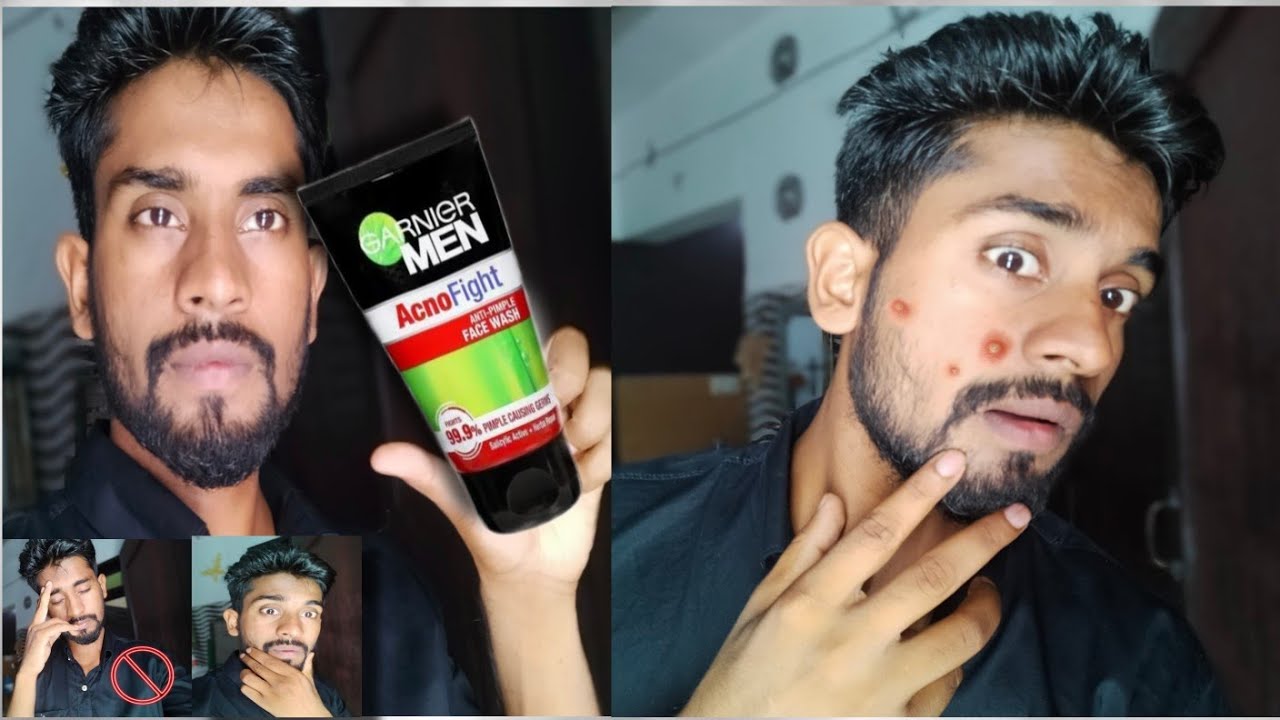 Garnier men acno fight face wash review in Hindi।@Raju-The guide man