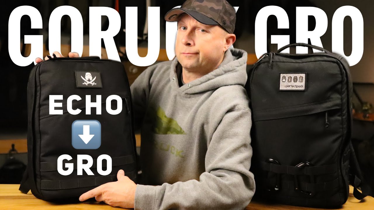 GORUCK GR0 (aka Echo) vs OG GR0/Bullet/Radio Rucks + an M22 Update