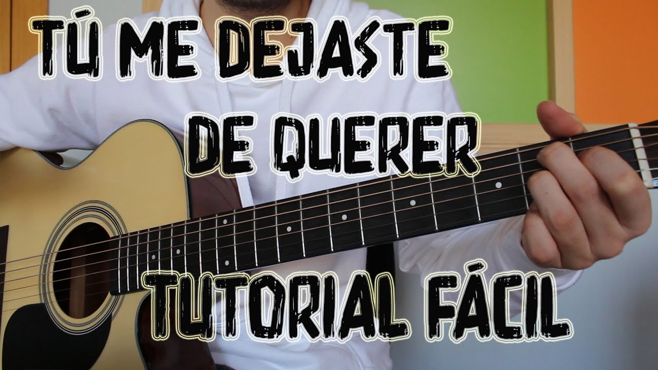 Cómo tocar "Tú me Dejaste de Querer" C. Tangana, Niño de Elche, La Hungara en Guitarra. TUTORIAL