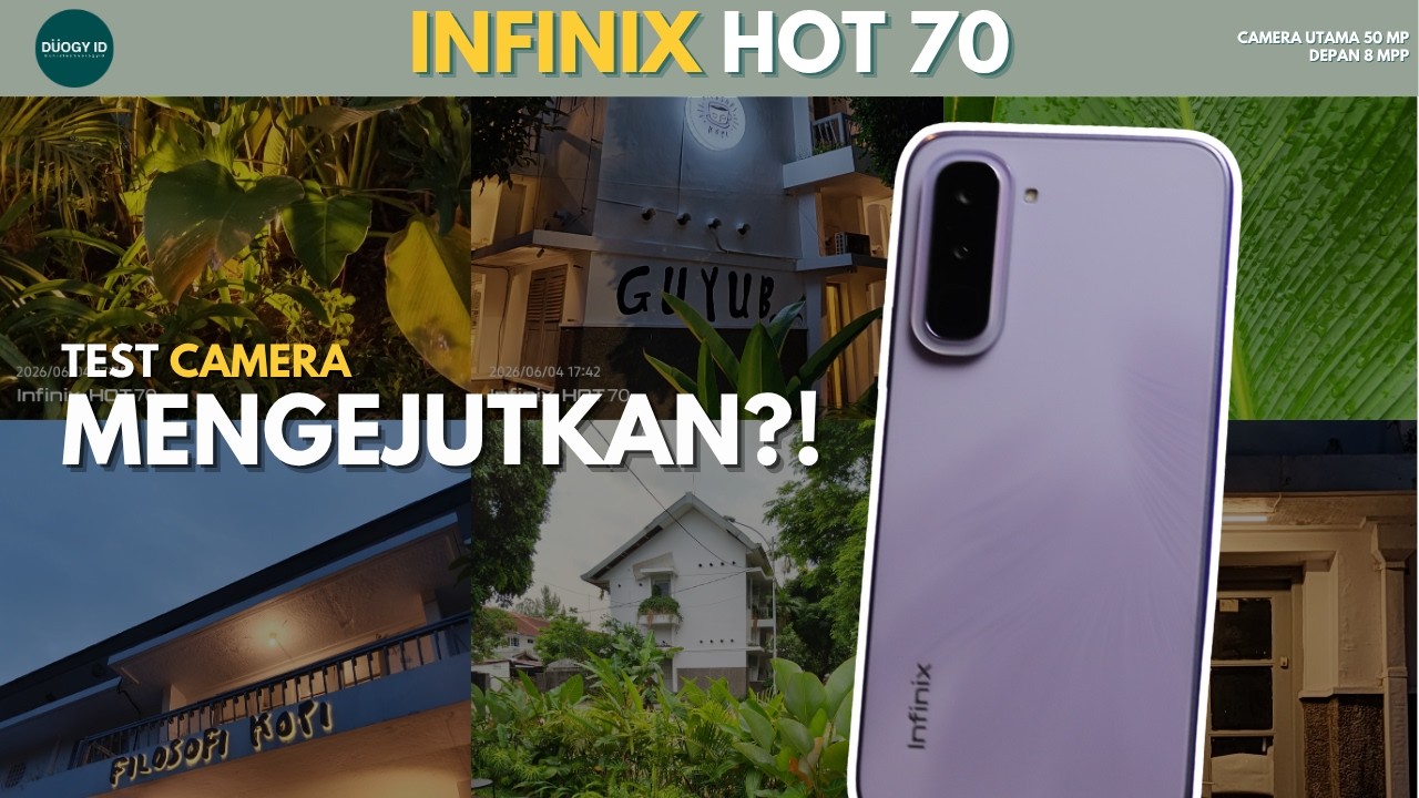 Hasil Bagus?! Mengejutkan!!! - TES CAMERA INFINIX HOT 70