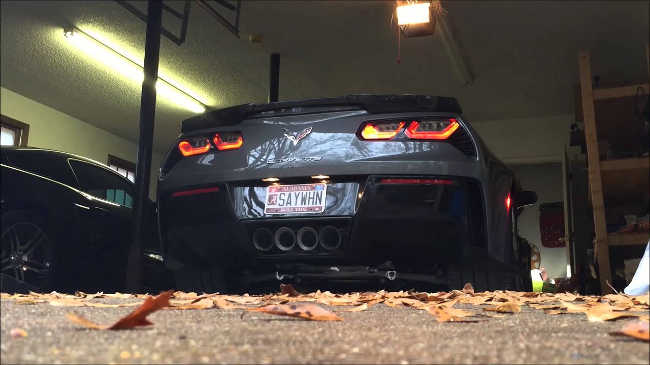 2016 corvette z06 cold start