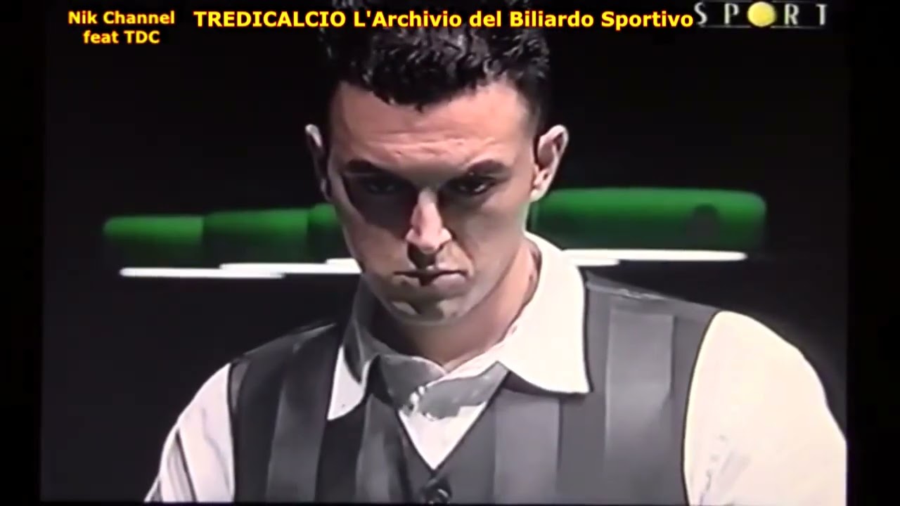 BOMBARDI vs ROMEO 5° CAMPIONATO ITALIANO BILIARDO 2004 @TREDICALCIO  L' Archivio del Biliardo Sportivo