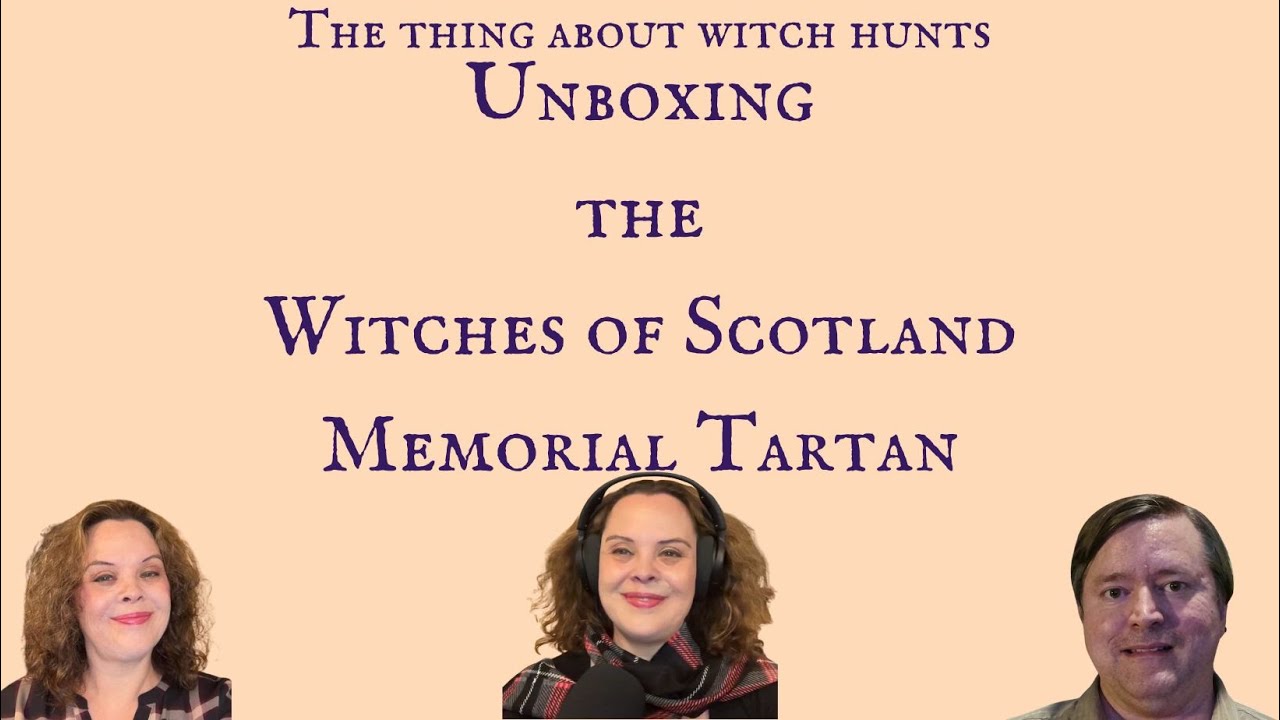 Unboxing the Witches of Scotland Memorial Tartan