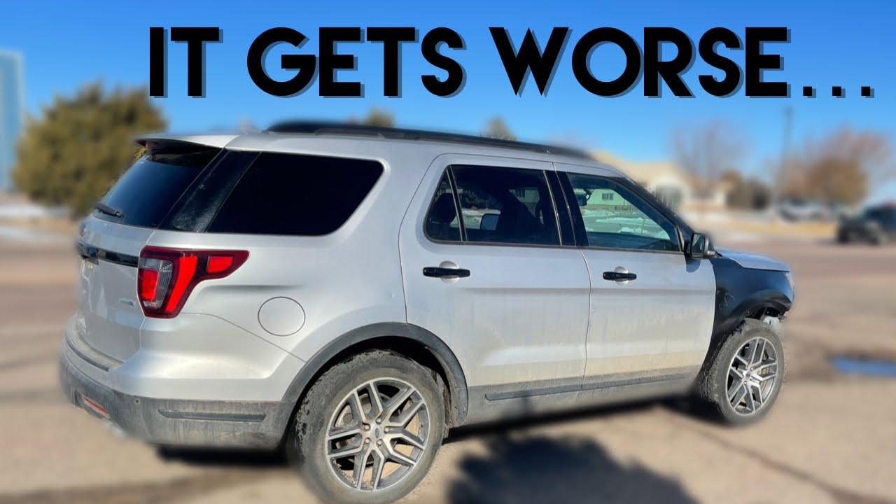 Восстановление разбитого Ford Explorer 2019 года! Часть 1