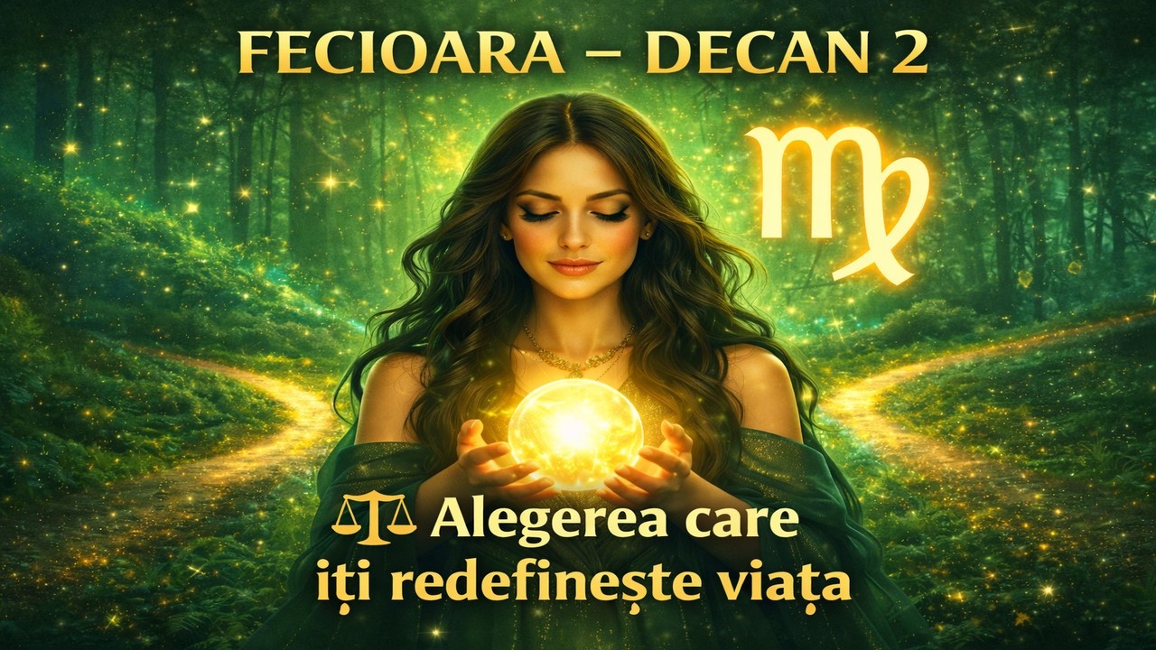 #FECIOARA ♍🐦 🔥MESAJ PENTRU DECANUL 2 ❤️ 4  - 13 septembrie 💕#februarie