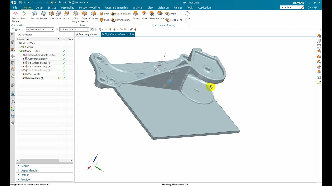 [NX thiết kế ngược] - Thiết kế ngược trên phần mềm NX - Phần 3