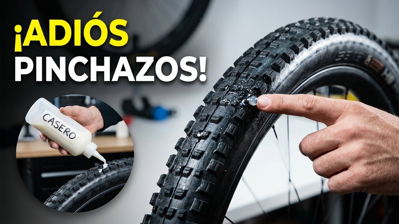 💲 TUBULAR RUEDA 💲 ▶ BARATO CASERO Y FACIL◀ 💸🔥 NO MAS PINCHAZOS ✔️ TODAS LAS BICIS 🚴‍♂️