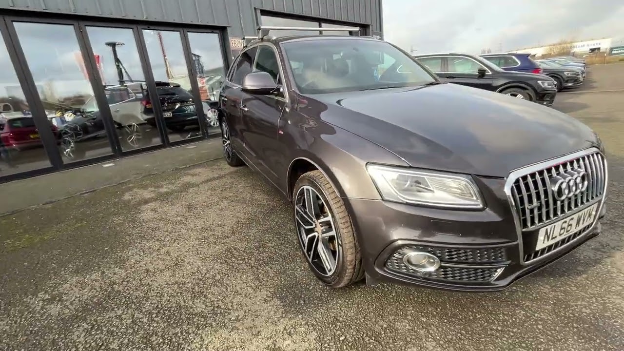 Audi Q5 2.0 tdi s line plus in grey 2016-66