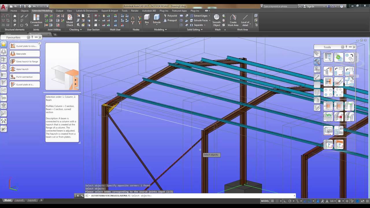 Autodesk Advance Steel 2017 - Intro