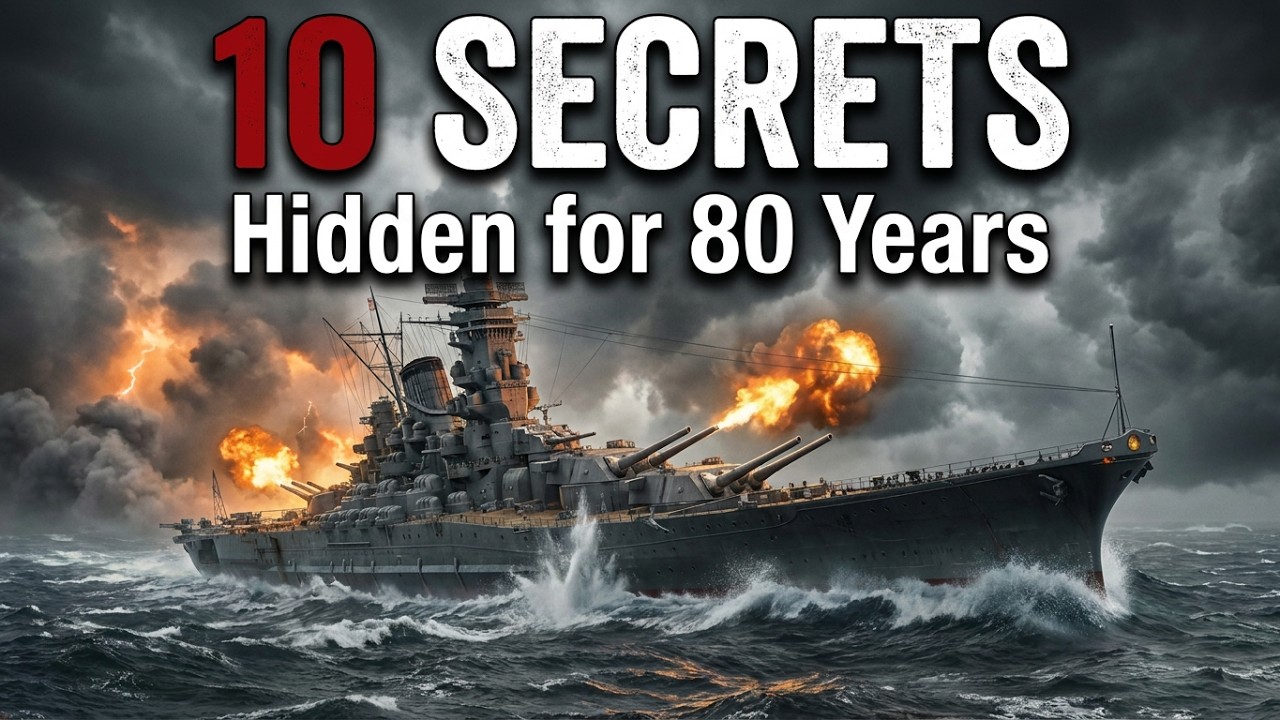 10 HIDDEN SECRETS OF YAMATO That Japan Kept for 80 Years #yamato   #ww2  #hiddenfacts #podcast