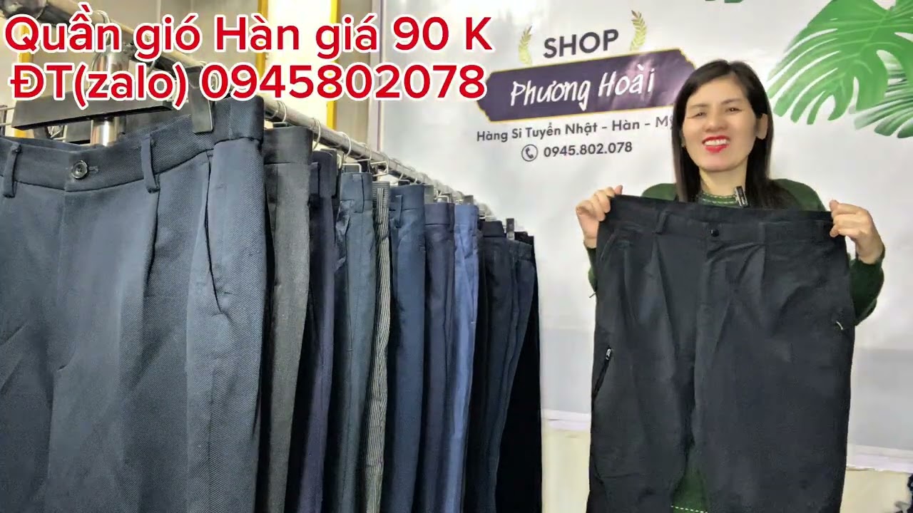 (7/3) QUẦN ÂU THỂ THAO GIÓ HÀN CHẤT MÁT TUYỂN CHỌN ( 2QUẦN MIỄN SHIP)