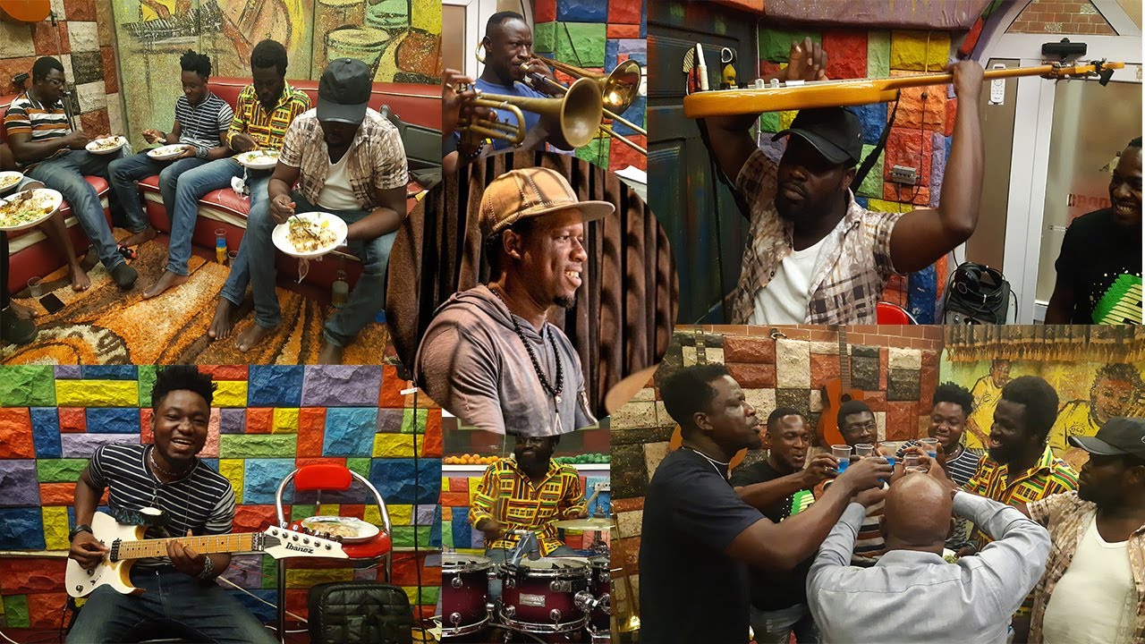 Francis Kweku Osei's Birthday Jam At GrooveHouse Studio