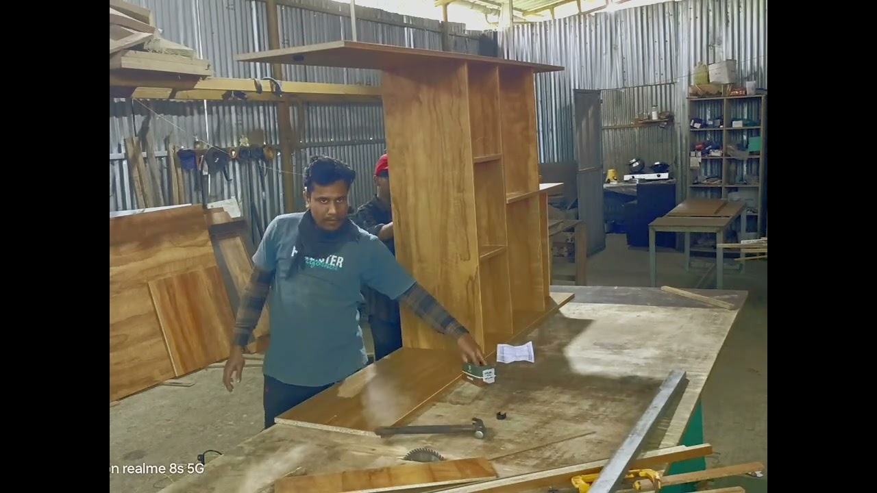 particle board almirah making #particle board almirah ✅I Built an Almirah from Cheap Particle Board