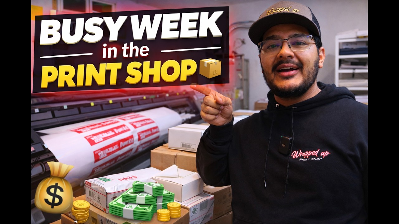 Crazy week in the Print Shop