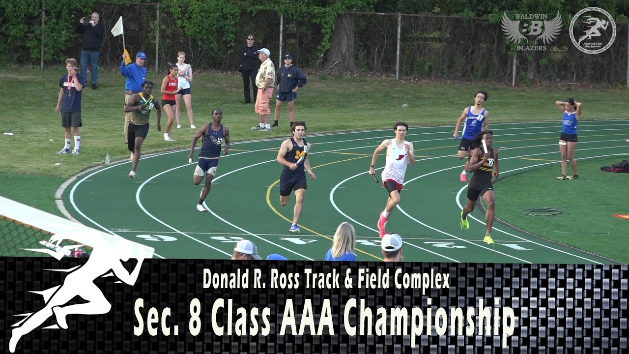Boys 4x400m Relay  @ Sec. 8 Class AAA Championship High School Track and Field 2024