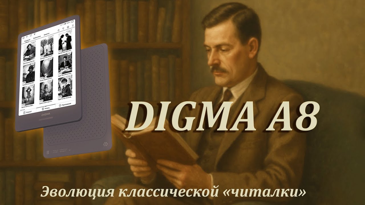Обзор Digma A8: эволюция классической «читалки»