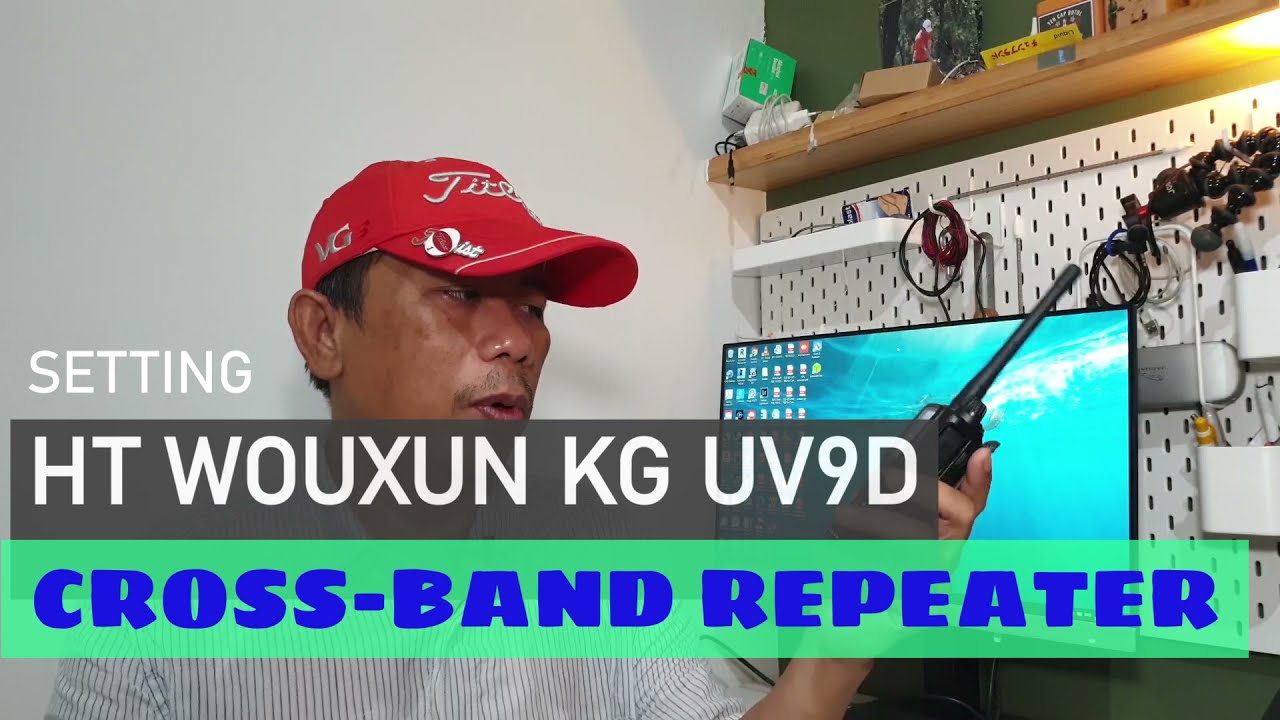 Cara Setting HT Wouxun KG UV9D menjadi CROSS BAND REPEATER
