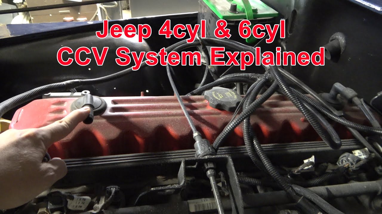 Jeep 4.0 LITER Crankcase Vent Problems. CJ, YJ, XJ, ZJ, WJ, TJ, 4.2, 4.0, 2.5 6cyl / 4cyl