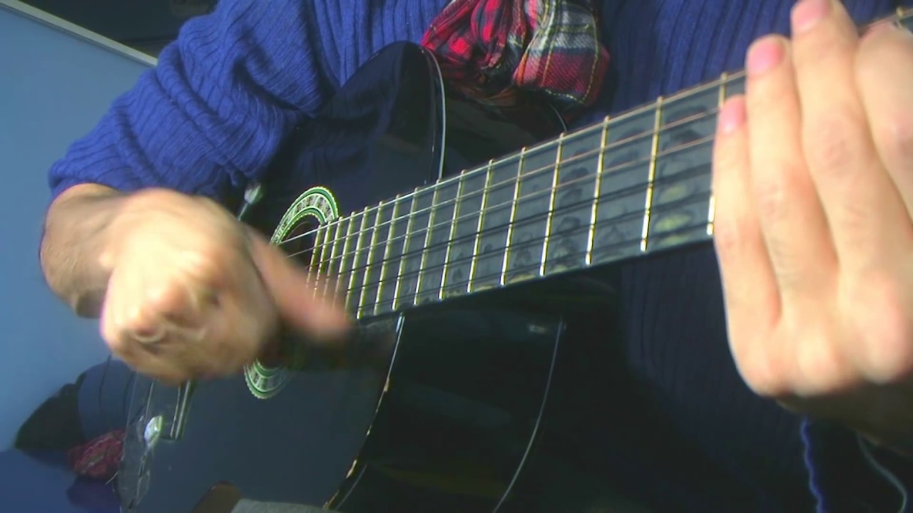 Flamenco Percussive Guitar Pattern: El porompompero!