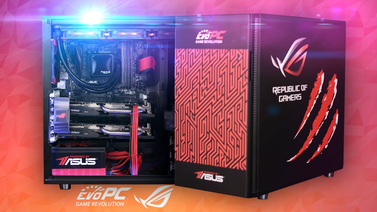 EVO Fractal i7 6700K, GTX 970 SLI Обзор . Ну очень красивый ПК