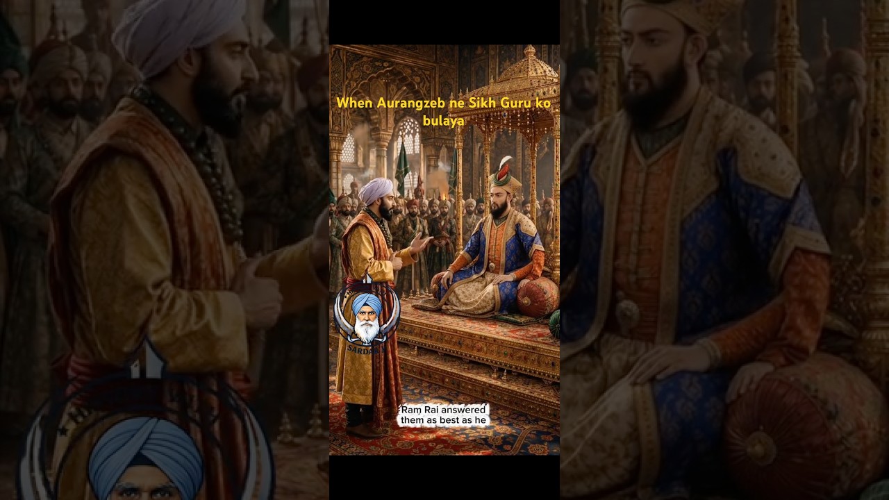 GURU HAR RAI SAHIB JI AND BABA RAM RAI JI#fypシ #sikh #punjab #shorts #sikhhistory #khalsa #gurbani