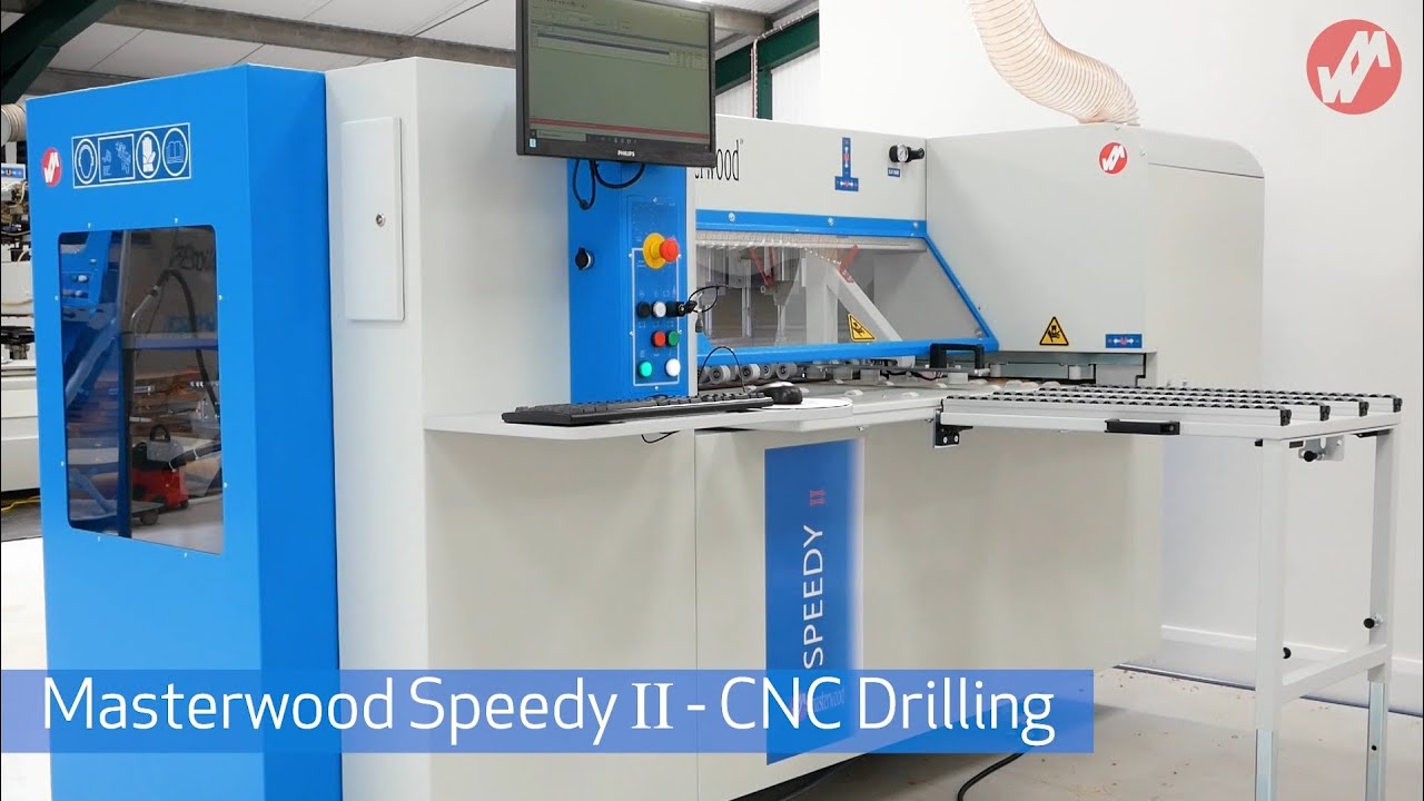 SPEEDY II DRILLING AND ROUTERING CNC - MASTERWOOD