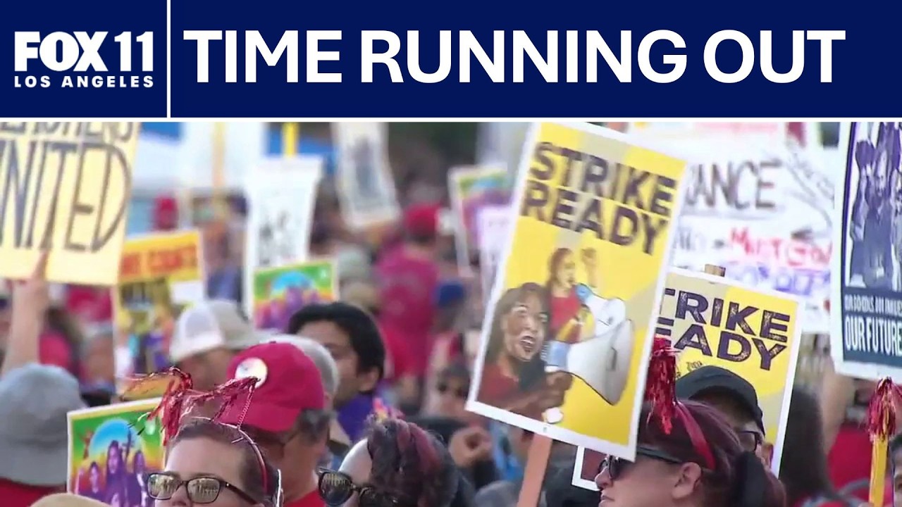 LAUSD strike looms amid talks with final union | FOX 11 LA