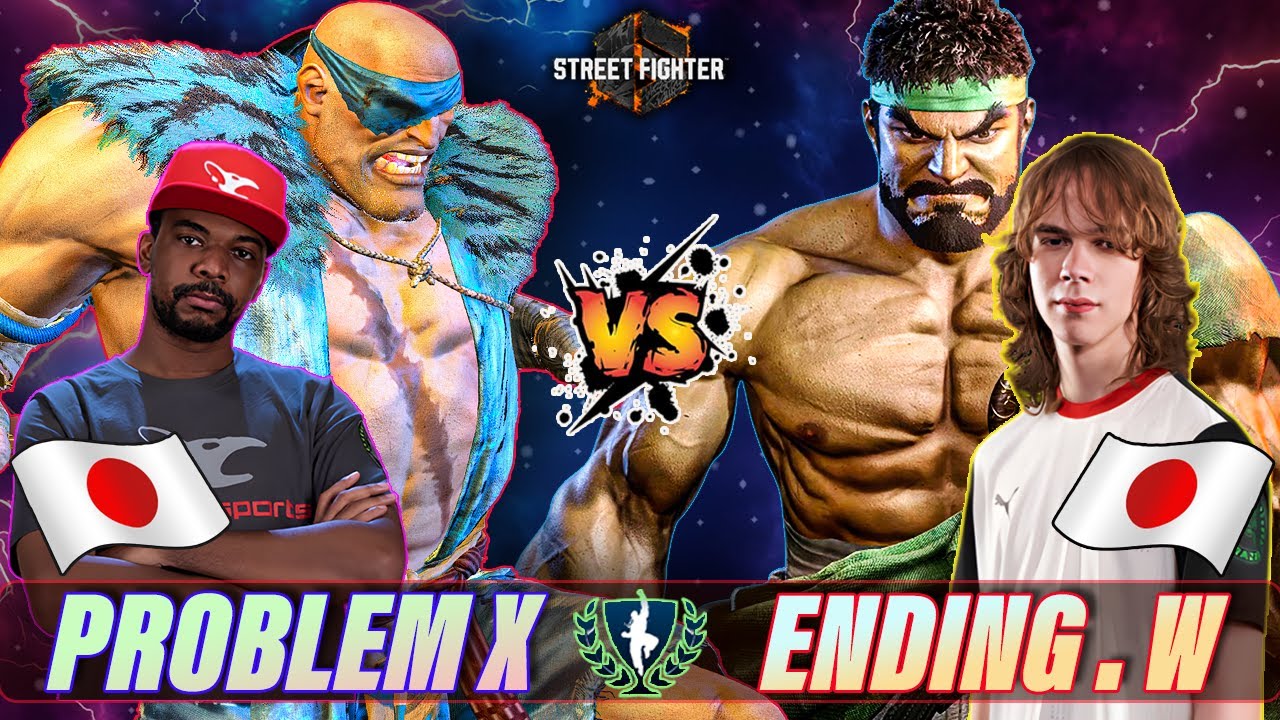 SF6 🔥 SAGAT ♦ Problem X  VS  RYU ♦ Ending Walker 🔥 Best High Level Gameplay ♦