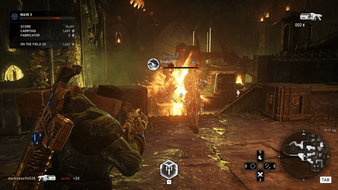 Gears 5 - Master Boss Rush Cleanout on Nexus!!!!!!!!