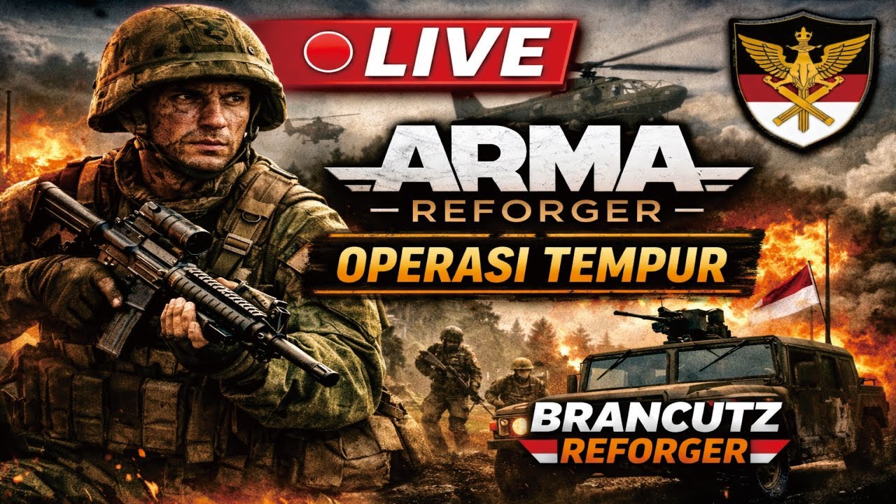 LIVE Arma Reforger — Operasi Tempur | Brancutz Reforger