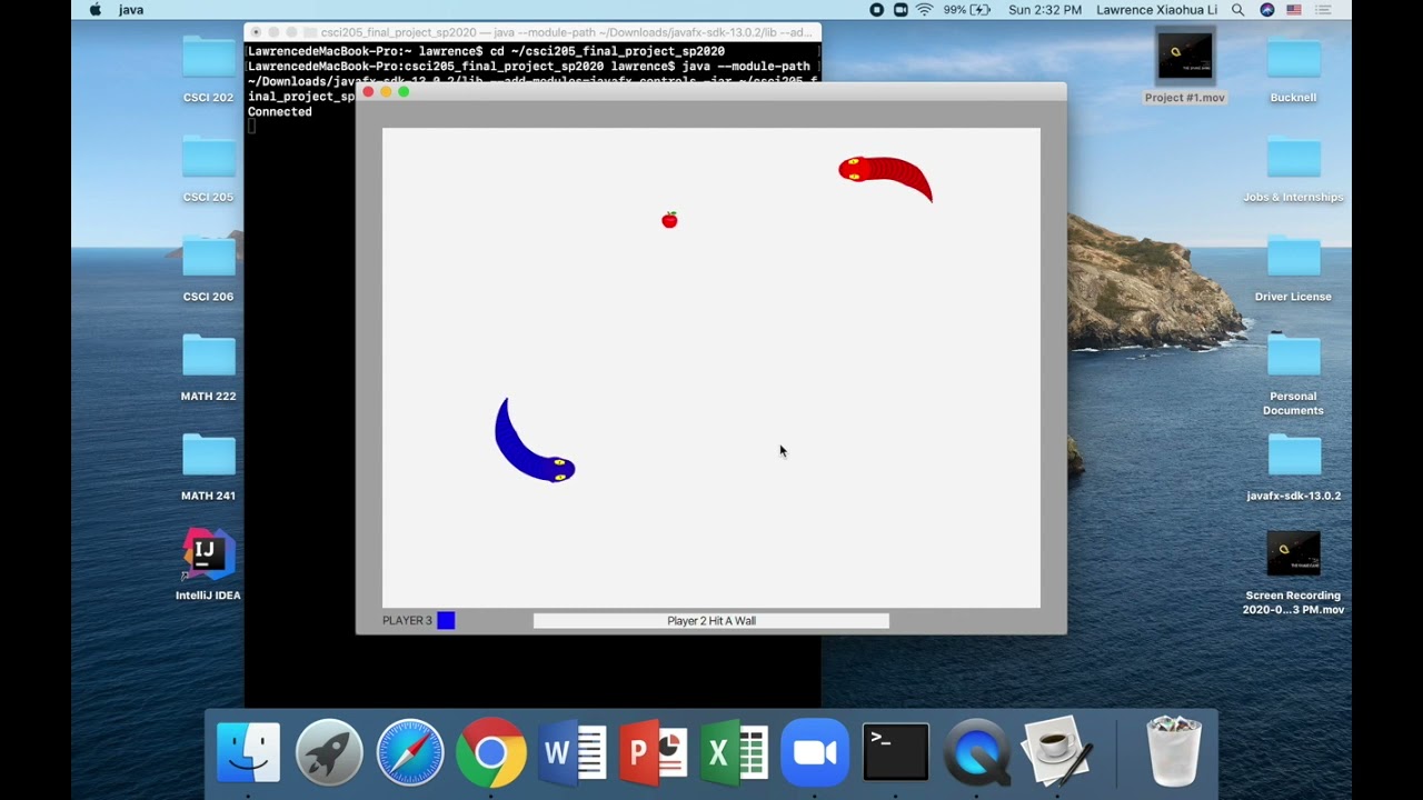 Snake Game Multiplayer Project Demo