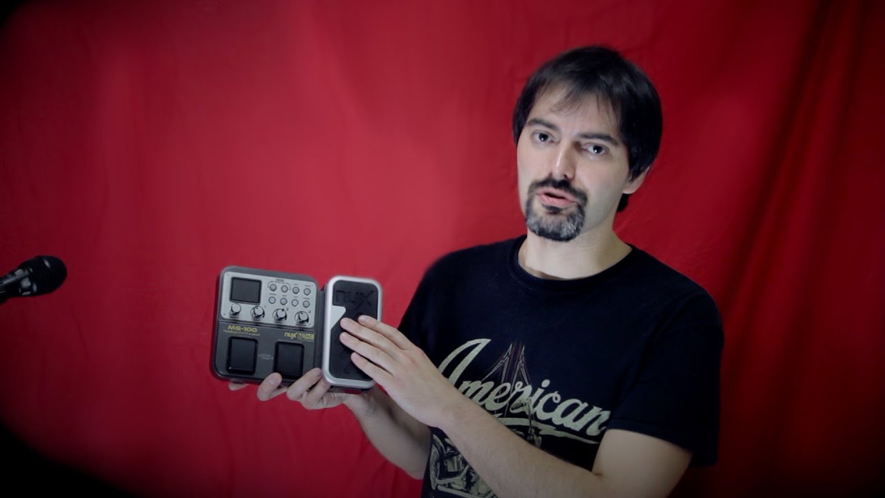 Дешевый гитарный процессор NUX MG-100