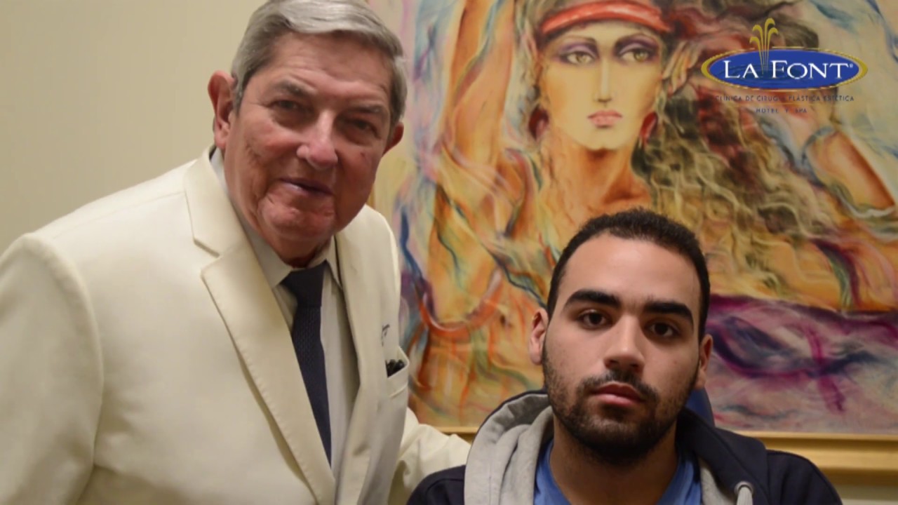 RINOPLASTIA PRIMARIA EN HOMBRE - TÉCNICAS DEL DR. FERNANDO PEDROZA - CLÍNICA LA FONT