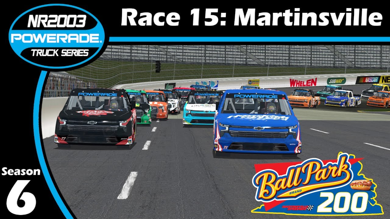 Гонка 15/16 сезона 6 серии Powerade Truck Series NR2003: Ballpark Hot Dogs 200 в Мартинсвилле.