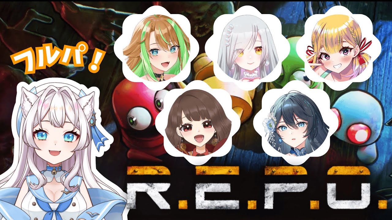 【 #REPO 】2025年最後のコラボれぽ！【海猫みら】  #新人VTuber