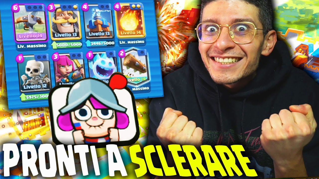 RUBIAMO IL MAZZO DEL SECONDO IN CLASSIFICA PER FAR SCLERARE GLI AVVERSARI SU CLASH ROYALE !!