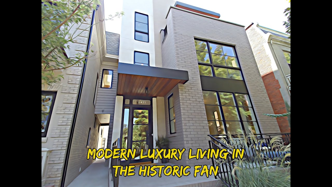 Rare New Construction for Sale in Old & Historic Fan District, Richmond, VA Only ++$1,195,000++