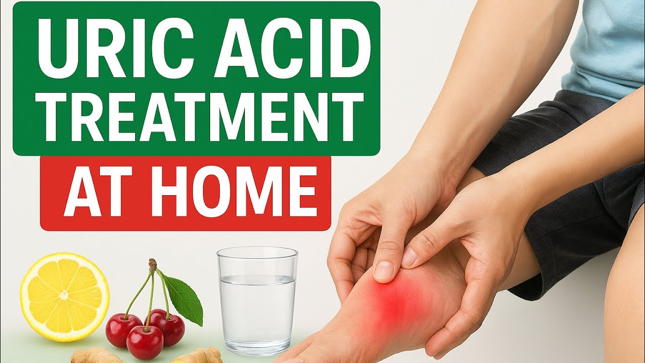 Uric Acid Treatment at Home | Remedies for Gout relief | By Dr.Muhammad Khurram Shahzad 