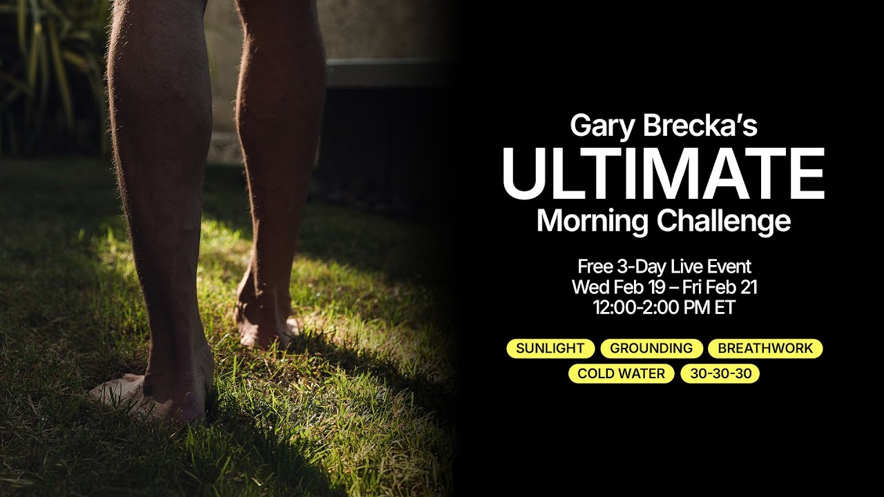 The Ultimate Morning Challenge with Gary Brecka - Day 1 #live