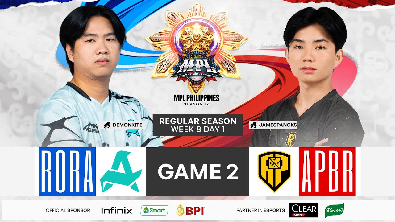 MPL PH S16 - W8D1 - RORA VS APBR GAME 2