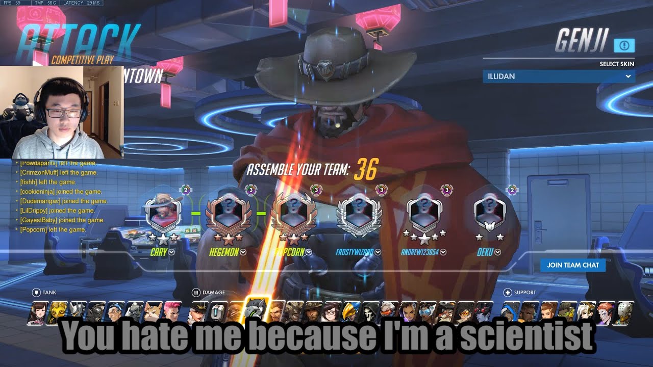 Overwatch: Inappropriate Experiments